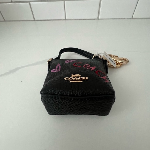COACH 👛 MINI  BAG CHARM - Picture 9 of 13